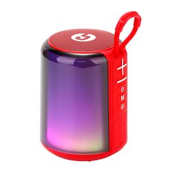 ALTAVOZ BLUETOOTH LIGHT BOOM 5W ROJO COOLSOUND - CS0259
