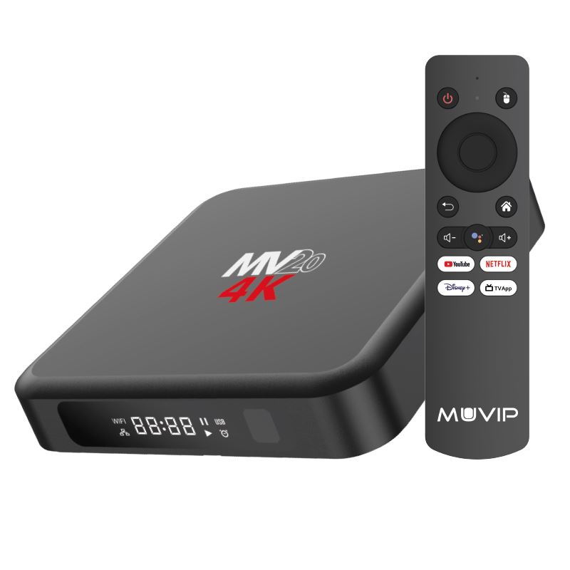 MINI PC SMART TV MV20 4K 5G | ANDROID 12 | QUAD CORE | 4GB RAM | 32GB MUVIP - MV0503
