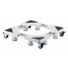 SOPORTE/BASE AJUSTABLE SERIE PRO CON RUEDAS PARA NEVERA Y LAVADORAS CROMAD - CR1137