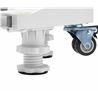 SOPORTE/BASE AJUSTABLE SERIE PRO CON RUEDAS PARA NEVERA Y LAVADORAS CROMAD - CR1137-2