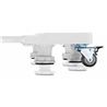 SOPORTE/BASE AJUSTABLE SERIE PRO CON RUEDAS PARA NEVERA Y LAVADORAS CROMAD - CR1137-5