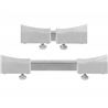 SOPORTE / BASE AJUSTABLE CON RUEDAS PARA NEVERA Y LAVADORAS CROMAD - CR1136-3