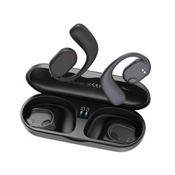 AURICULARES TWS X25 | PANTALLA DIGITAL + CONDUCCIÓN DE AIRE | NEGROS XO - XOX25BK