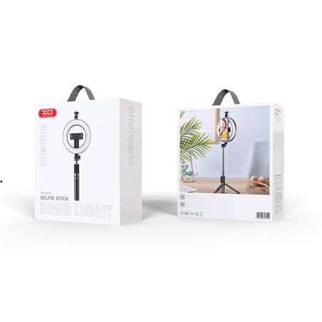 TRIPODE + PALO SELFIE BLUETOOTH + LUZ SS12 XO - XOSS12-2
