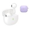 AURICULARES TWS X26 | FUNDA DE SILICONA + CORDÓN | VIOLETA XO - XOX26PU