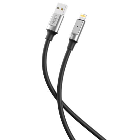 CABLE NB251 CARGA RAPIDA USB - LIGHTNING | 6A | 1 METRO | NEGRO XO - XONB251LGBK