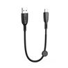 CABLE NB247 CARGA RAPIDA USB - TIPO C | 6A | 25CM CON CLIP | NEGRO XO - XONB247TCBK