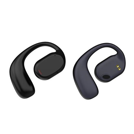 AURICULARES TWS X25 | PANTALLA DIGITAL + CONDUCCIÓN DE AIRE | NEGROS XO - XOX25BK-3