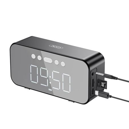 ALTAVOZ BLUETOOTH MIRROR CLOCK F41 XO - XOF41-2