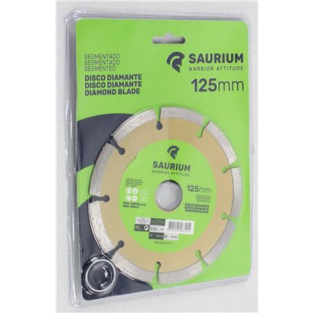 DISCO DIAMANTE SEGMENTADO 125MM SAURIUM - 48701