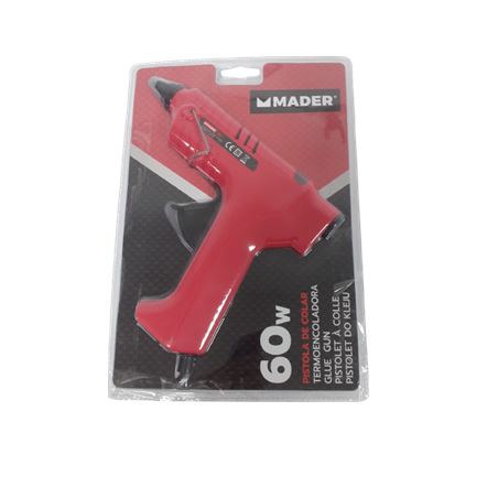 PISTOLA DE SILICONA ELECTRICA 60W MADER - 63284-2