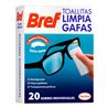PACK 20 TOALLITAS INDIVIDUALES LIMPIAGAFAS - 95321