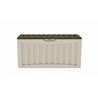 BAUL RESINA MARRON BEIGE 340LITROS 57X118X53CM - 76167-2