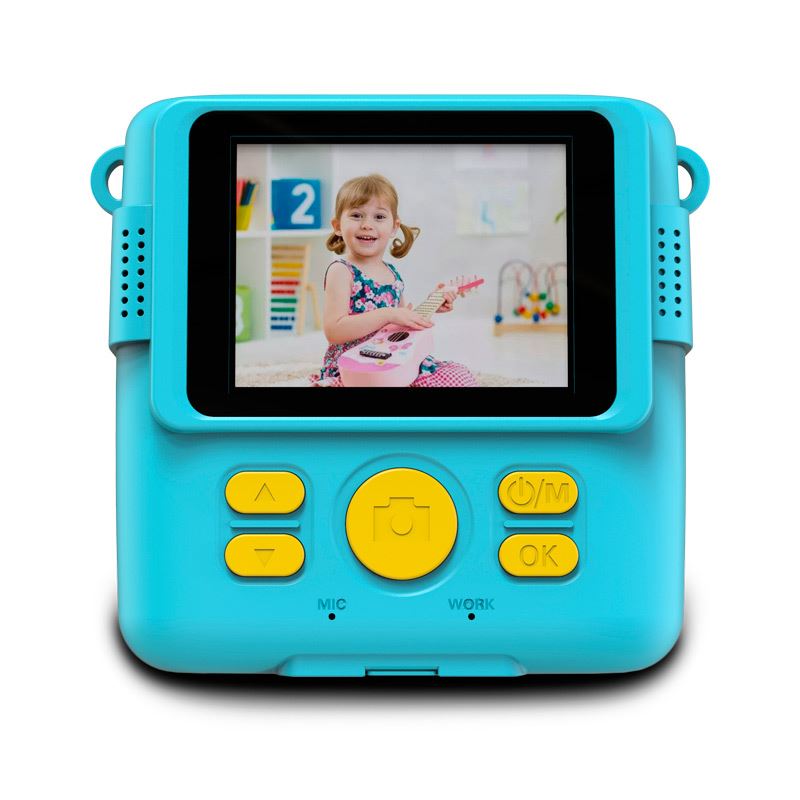 CÁMARA PHOTO CREATOR DE IMPRESIÓN INSTANTÁNEA ALL IN ONE AZUL CAMVIEW - CV0239-3