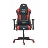 SILLA GAMING SERIE DRAGÓN ROJA CROMAD - CR1146