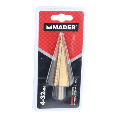 BROCA ESCALONADA TITANIO 4 - 32MM MADER - 63428