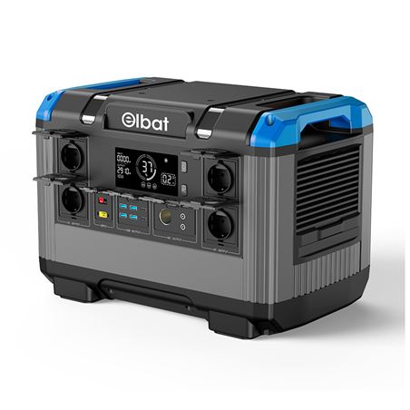 ESTACIÓN DE ENERGÍA PORTÁTIL 2400W - 630.000MAH ELBAT - EB0500