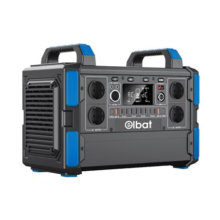 ESTACIÓN DE ENERGÍA PORTÁTIL 1000W - 327.600MAH ELBAT - EB0499