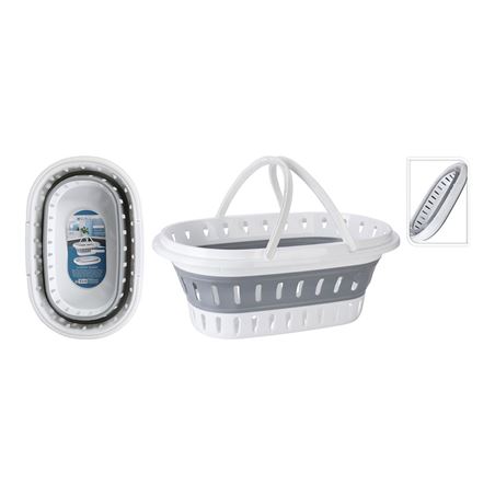 CESTA PARA LA ROPA PLEGABLE CON ASAS - 77744