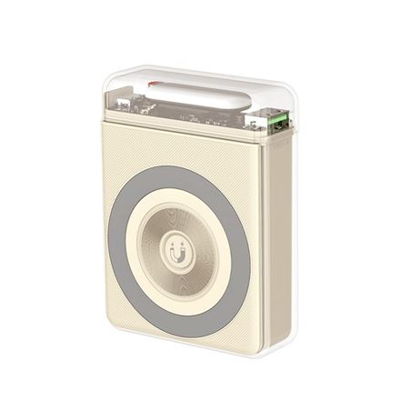 POWERBANK MAGNÉTICA MINI PR226 LED 10000MAH | USB + TIPO C | BLANCO XO - XOPR226WH