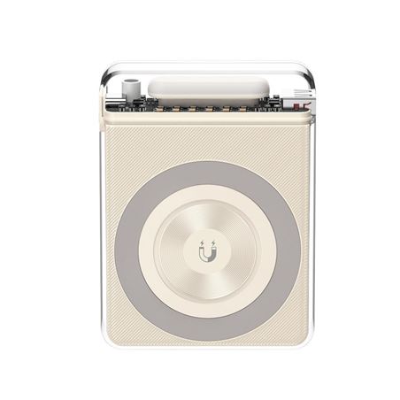 POWERBANK MAGNÉTICA MINI PR226 LED 10000MAH | USB + TIPO C | BLANCO XO - XOPR226WH-1