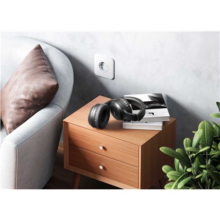 AURICULAR BLUETOOTH BE41 ANC, HASTA 115 HORAS DE MÚSICA NEGRO XO - XOBE41BK-1