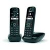 TELEFONO INALAMBRICO GIGASET AS690 DUO NEGRO - L36852-H2816-D201