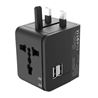 ADAPTADOR UNIVERSAL DE VIAJE 2XUSB 2.1A XO - XOWL01