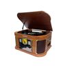 TOCADISCOS DE MADERA RETRO | CD | FM | BT | CASSETTE | PXRC52CDWD SUNSTECH - PXRC52CDWD