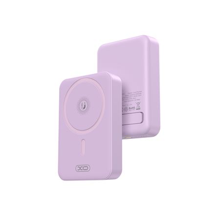 POWERBANK MAGNÉTICA PR231 10000MAH 15W | TIPO C | VIOLETA XO - XOPR231PR