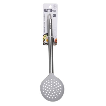 ESPUMADERA SILICONA MANGO DE ACERO QUTTIN - BQ01017974523-1