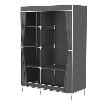 ARMARIO DE TELA DOBLE 90X43X168CM - 80205