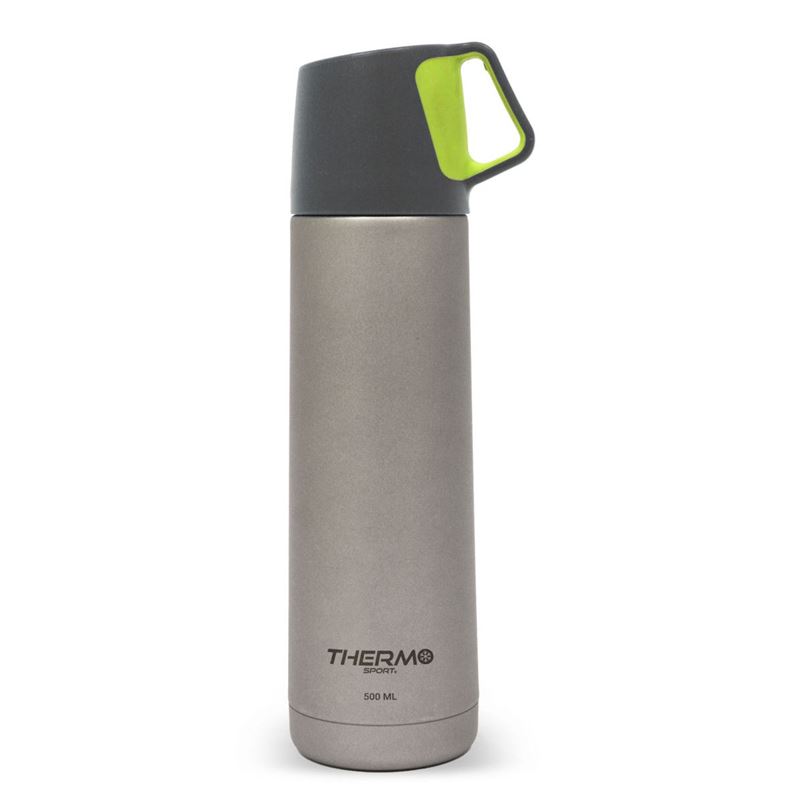 TERMO INOXIDABLE MATE 500ML THERMOSPORT CON TAZA - BY01031275892.