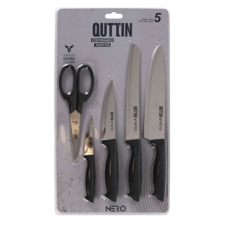 SET CUCHILLOS 5 PIEZAS QUTTIN - QT-709623.