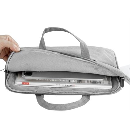 MALETÍN EJECUTIVO PARA PORTÁTILES HASTA 13" CB01GR GRIS XO - XOCB01GR-2