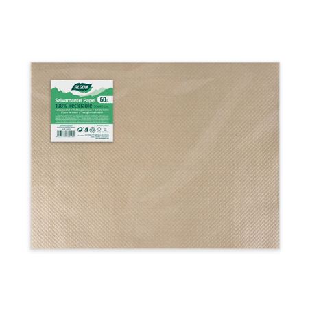 PACK 60 SALVAMANTELES KRAFT 30X40 ALGON - BA01112276456.