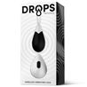 HUEVO VIBRADORCON SILICONA A CONTROL REMOTO NEGRO DROPS - 8436583790380-1