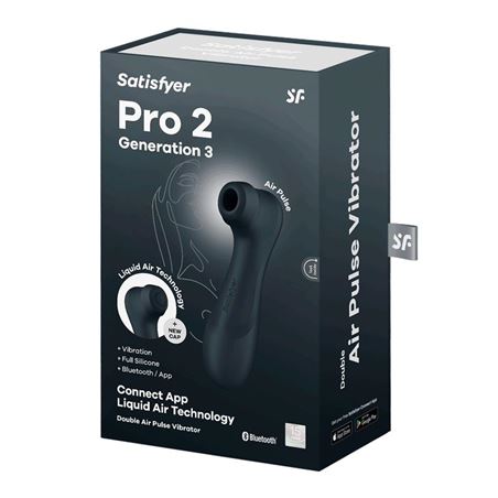 SATISFYER PRO 2 GEN 3 LIQUID AIR NEGRO APP SATISFYER - 4061504051857-2