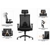 SILLA OFICINA GAMA SENIOR SE7000 CROMAD - CR1129-5