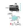 NEVERA DE COMPRESOR PORTATIL CON RUEDAS 30 LITROS 45W MUVIP - MV0464ESP