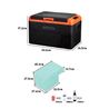 NEVERA DE COMPRESOR PORTATIL 30 LITROS 55W MUVIP - MV0474ESP