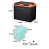 NEVERA DE COMPRESOR PORTATIL 45 LITROS 70W MUVIP - MV0476ESP