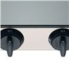 COCINA GAS INOX 4 FUEGOS CRISTAL TEMPLADO MUVIP - MV0386-2