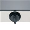 COCINA GAS INOX 3 FUEGOS CRISTAL TEMPLADO MUVIP - MV0385-2