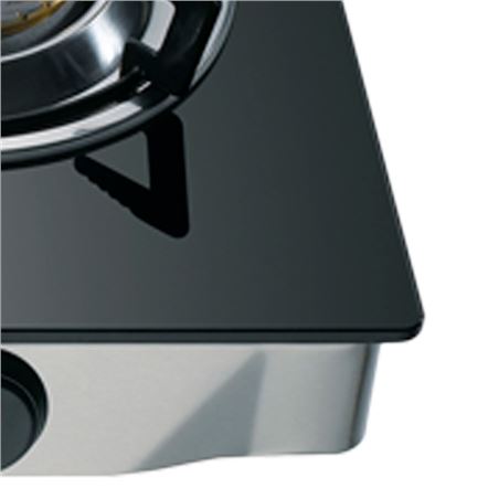 COCINA GAS INOX 3 FUEGOS CRISTAL TEMPLADO MUVIP - MV0385-3