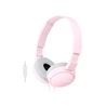 AURICULAR DIADEMA CON MICRÓFONO MP3 ROSA SONY - MDRZX110APP-1