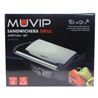 SANDWICHERA GRILL INOXIDABLE 1600W 180º MUVIP - MV0190-4