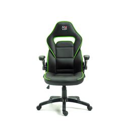 SILLA GAMING GM400 NEGRO/VERDE MUVIP - MV0126 (1)