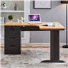 MESA DE ESCRITORIO MS900 140X120X75CM L IZQUIERDA + CAJONERA MUVIP - MV0417_02