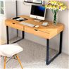 MESA DE ESCRITORIO MS200 120X55X75CM + 2 GAVETAS MUVIP - MV0410_02